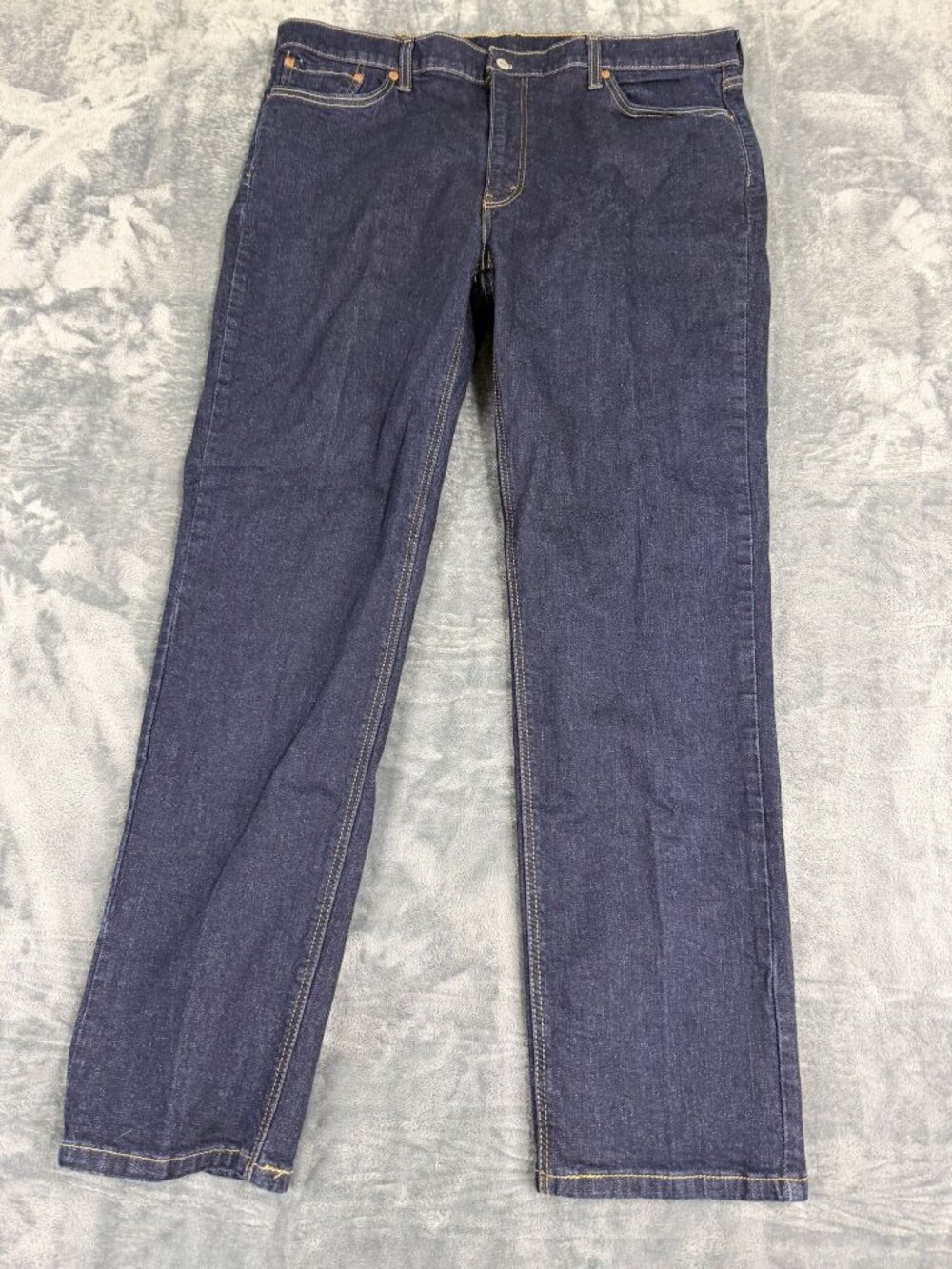 Levis Mens 541 Athletic Fit Dark Blue Denim Jeans Size 42